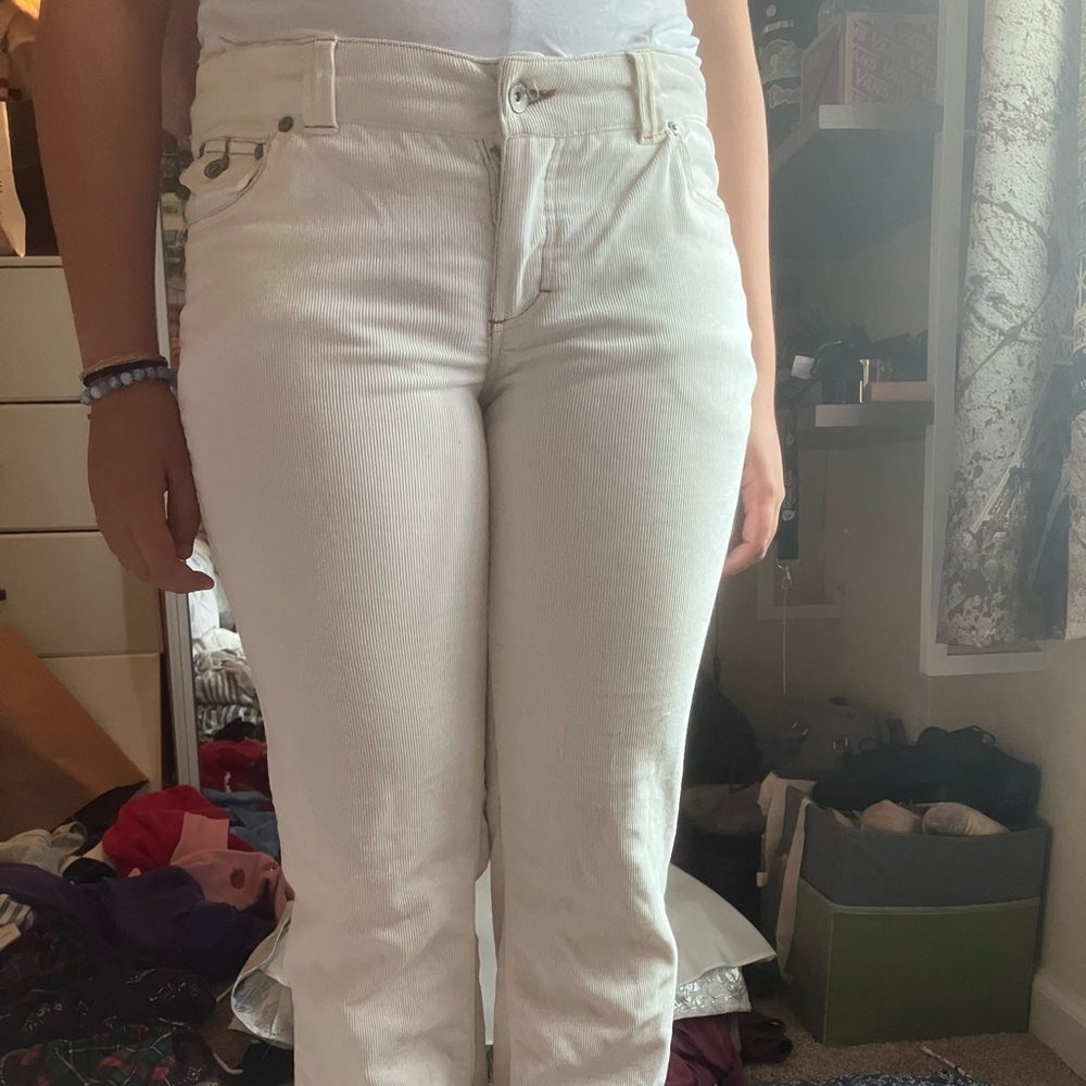 White pants